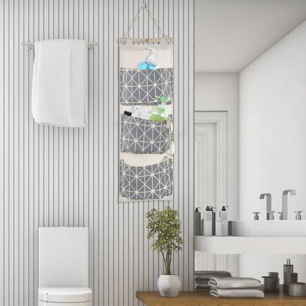 Wall-Mount Linen Storage Pockets
