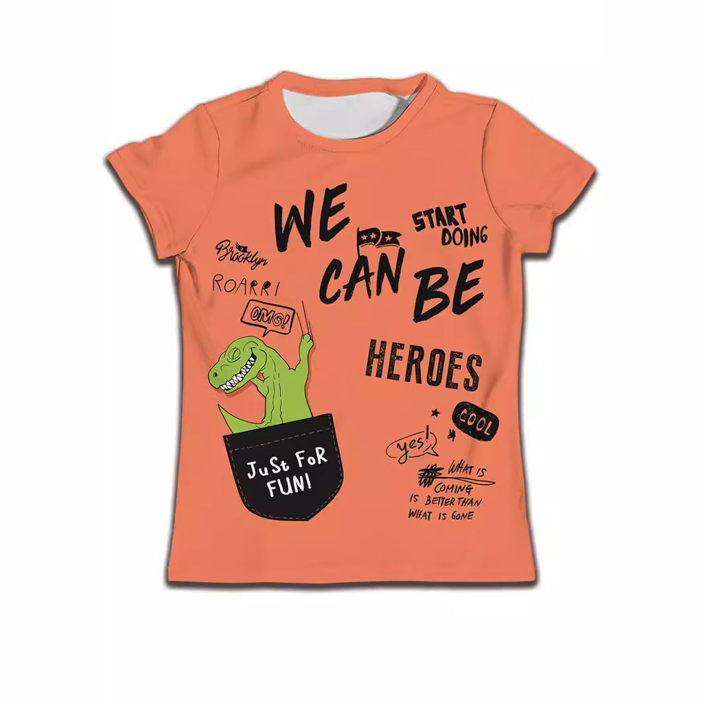 Kids' Cute Cat Graphic Tee