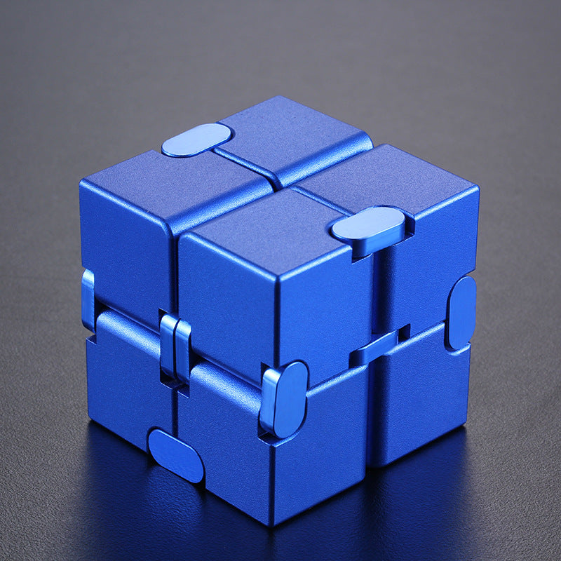 Aluminum Infinity Fidget Cube
