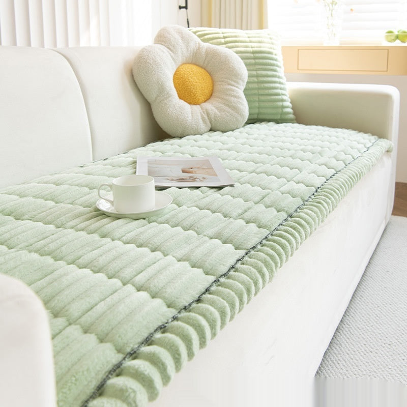 Corduroy Non-Slip Sofa Cushion Cover