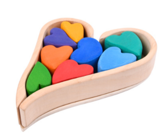 Wooden Rainbow Stacker