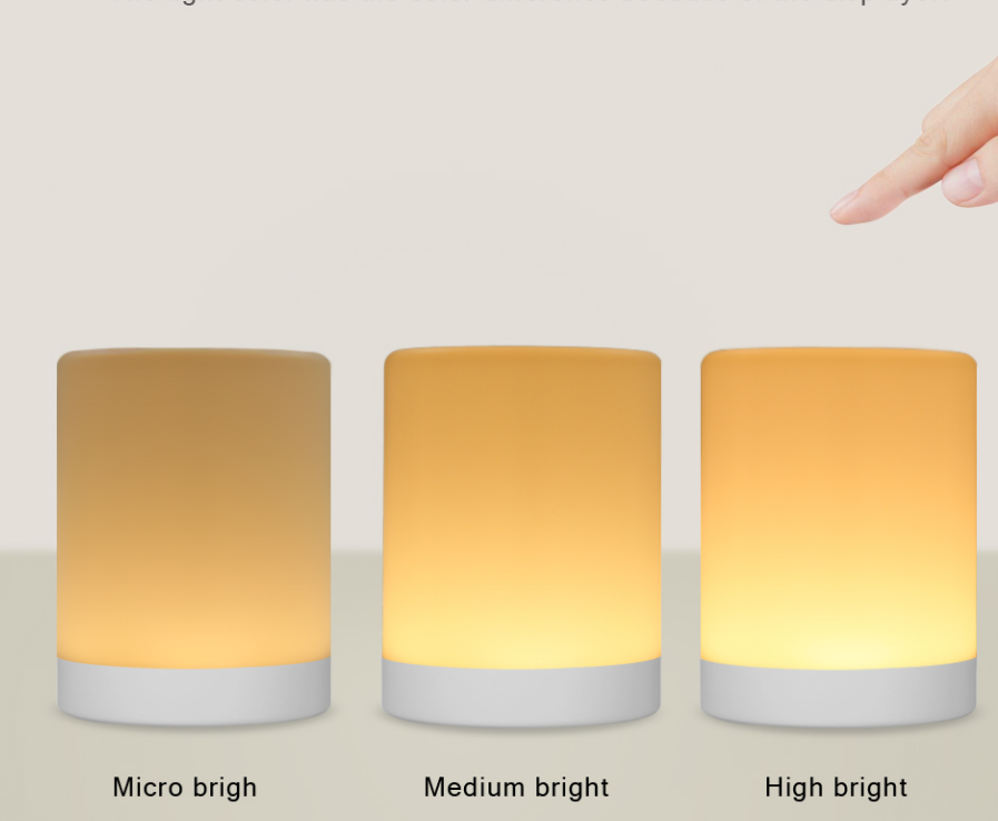 Touch Color-Changing Bedside Lamp