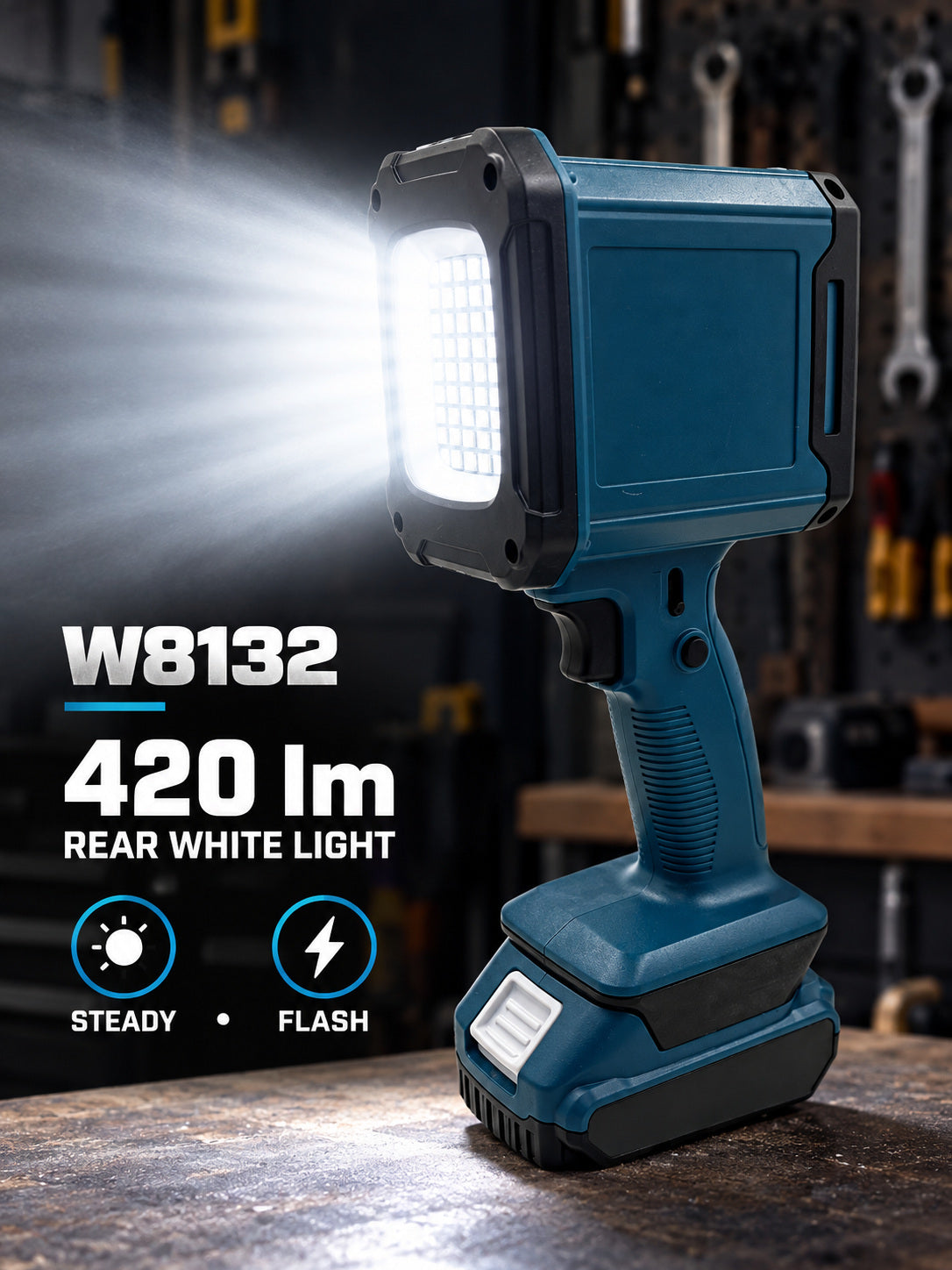 15000 mAh Rechargeable Work Light