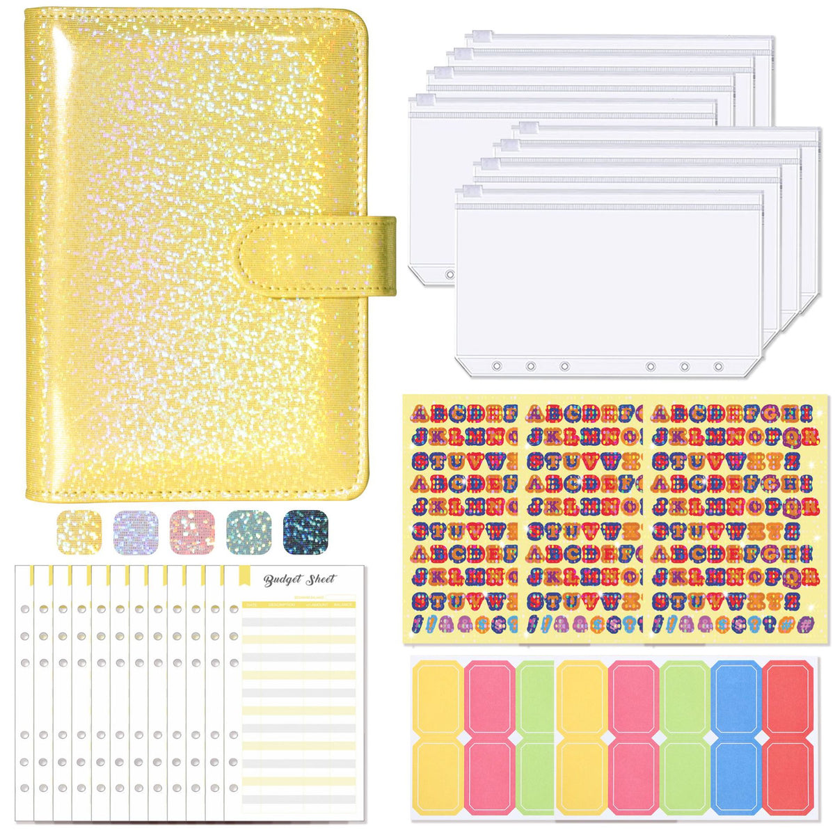 A6 Budget Binder with Cash Envelopes