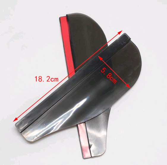 Side Mirror Rain Visors (Pair)