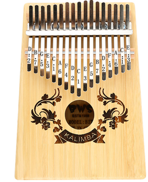 Mahogany Kalimba Thumb Piano