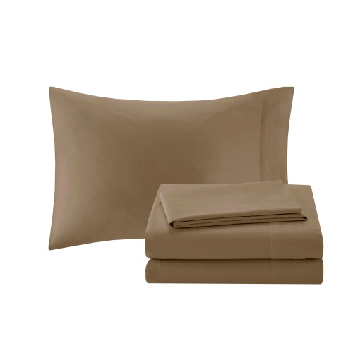 12-Piece Comforter Set with Sheets (Queen, Black)