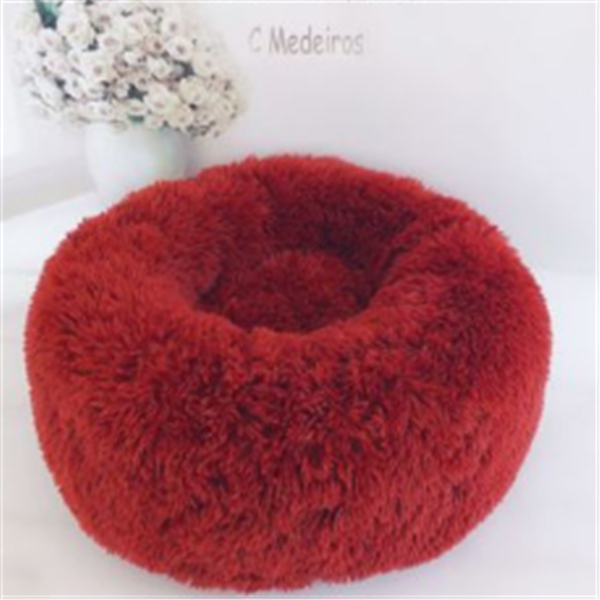 Plush Donut Pet Bed