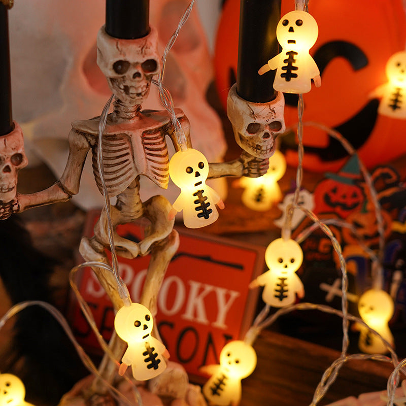 Halloween Pumpkin & Ghost String Lights