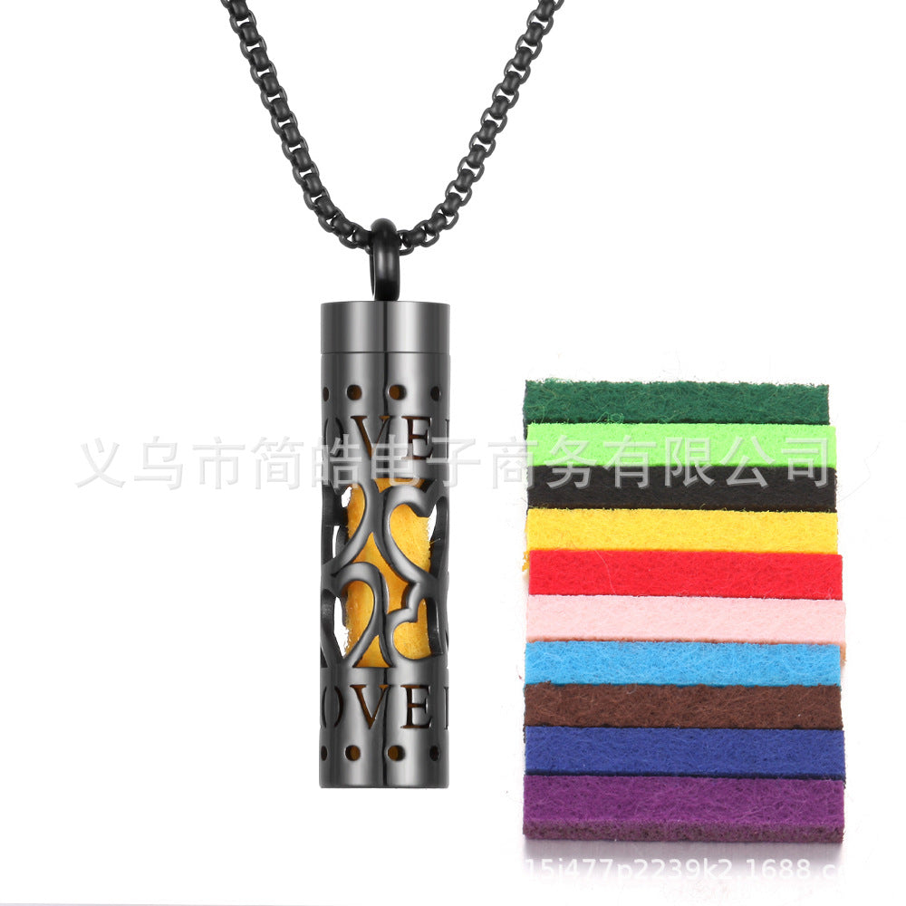 Aromatherapy Locket Necklace