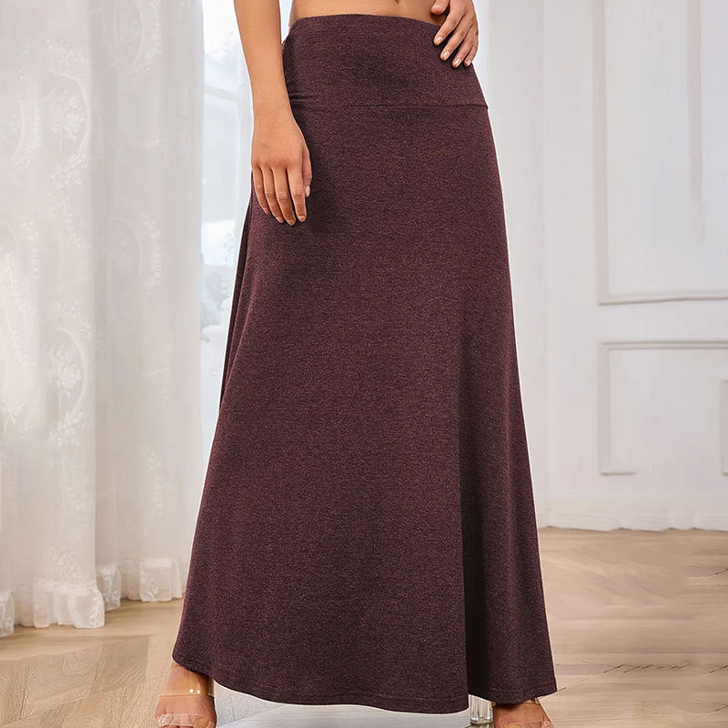 Women's Knit Midi Skirt