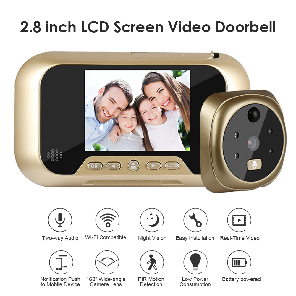 Digital Peephole Viewer with 2.8-Inch Screen