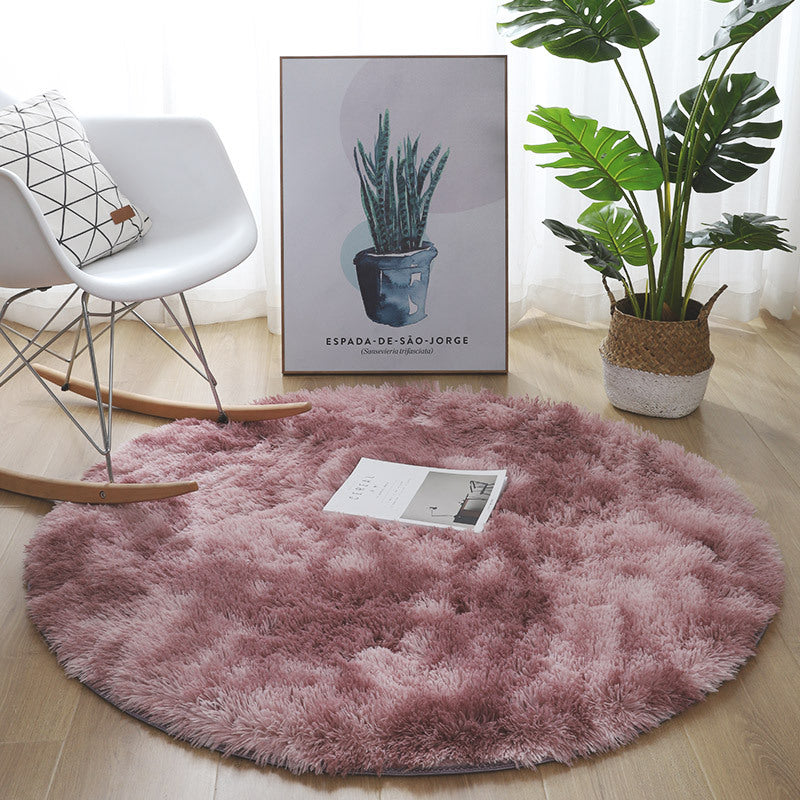 Fluffy Round Chair Cushion