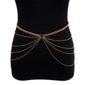 Geometric Metal Waist Chain