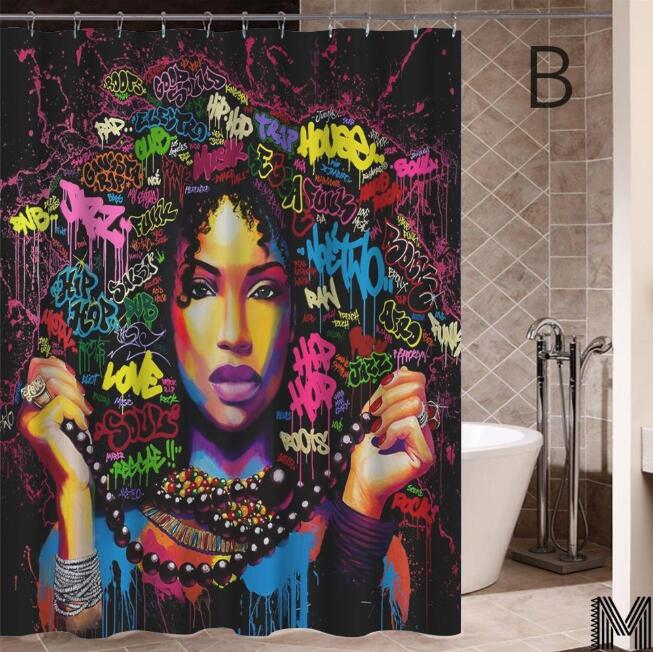 Graffiti Art Shower Curtain