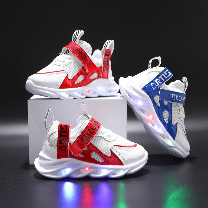 Kids' Light-Up Mesh Sneakers