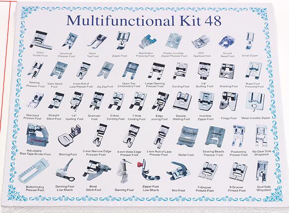 Sewing Machine Presser Foot Set