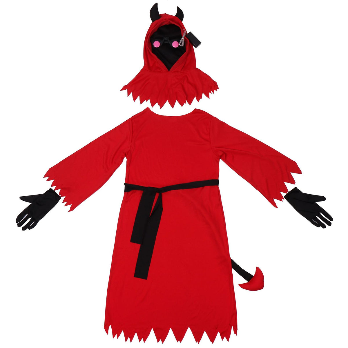 Red Demon Hooded Costume