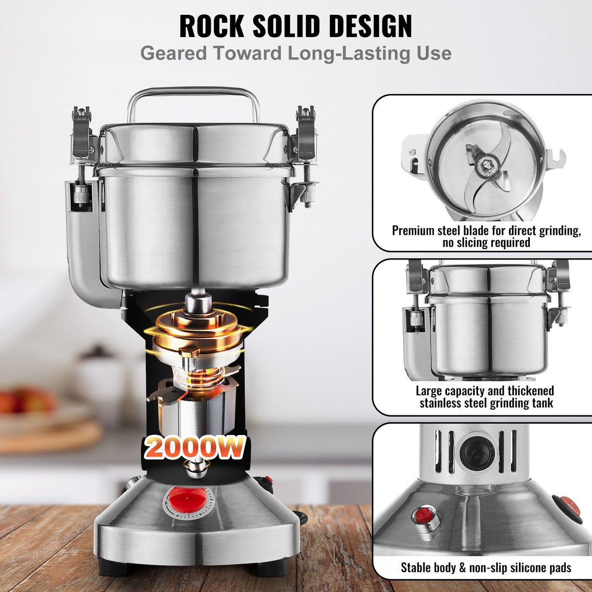 750 g Electric Grain & Spice Mill