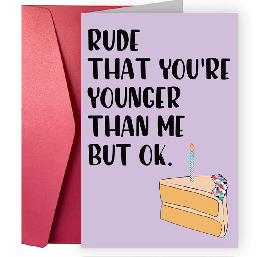 Funny Birthday Greeting Card