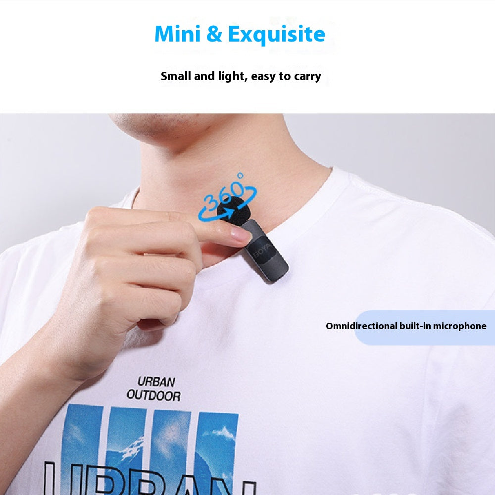 Wireless Clip-On Microphone