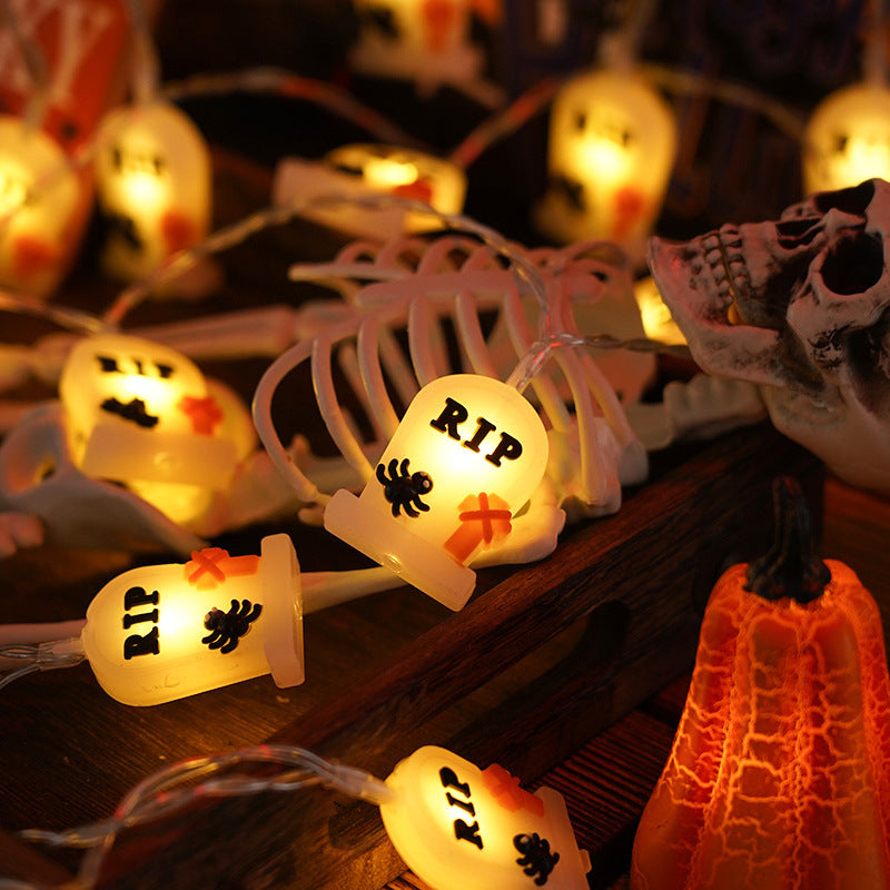 Halloween Pumpkin & Ghost String Lights