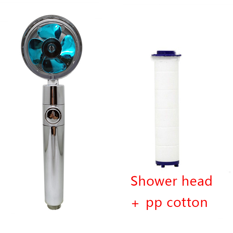 High-Pressure Turbo Fan Shower Head