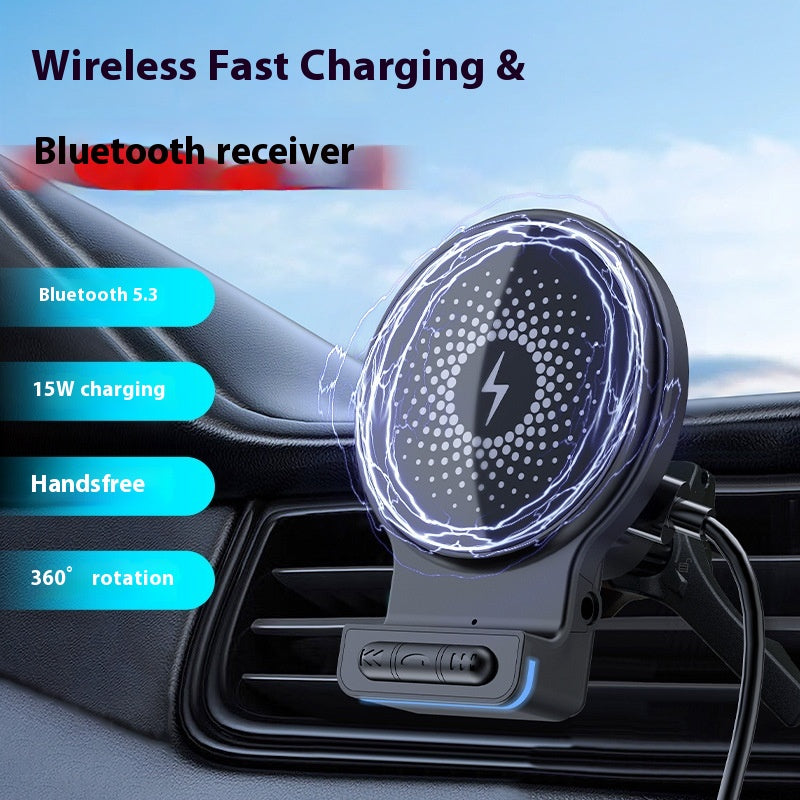Magnetic Wireless Car Charger Mount