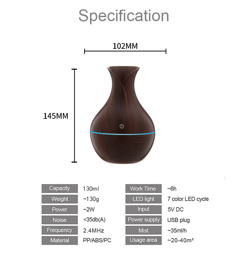 Vase-Style Mini Humidifier