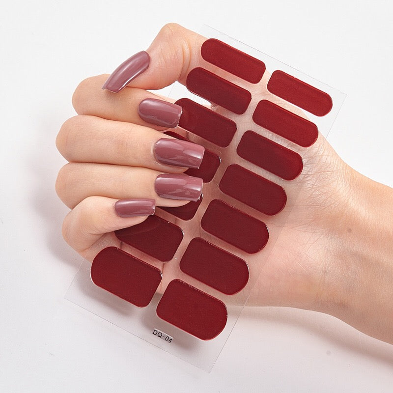 3D Embossed Nail Stickers