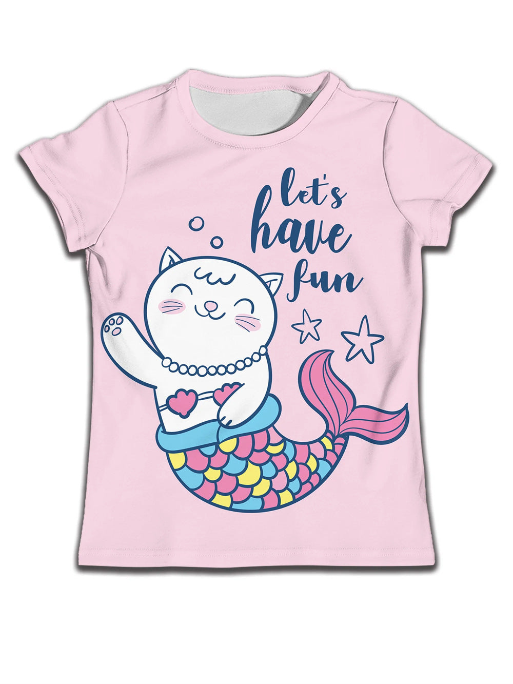 Kids' Cute Cat Graphic Tee