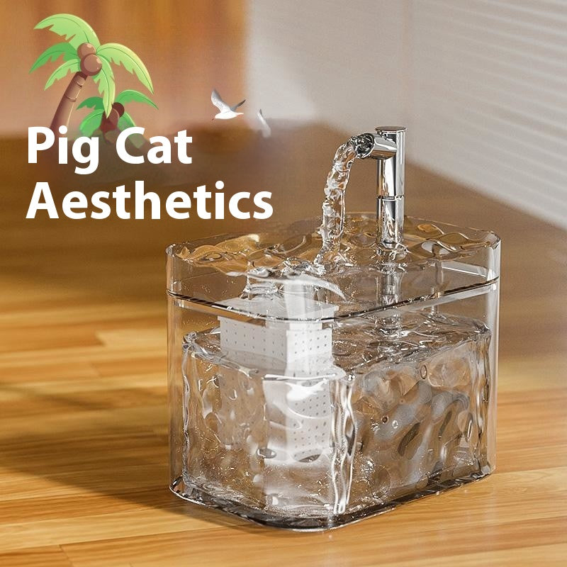Crystal Cat Water Fountain