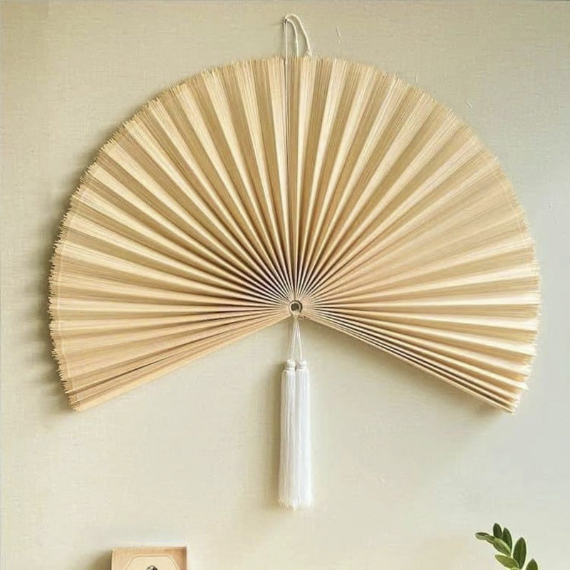 Decorative Bamboo Wall Fan
