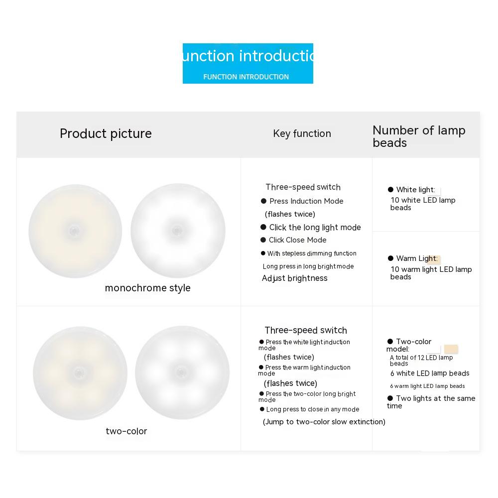 Rechargeable Motion Sensor Light