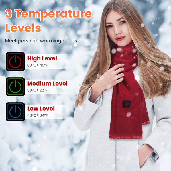 USB Heated Neck Scarf