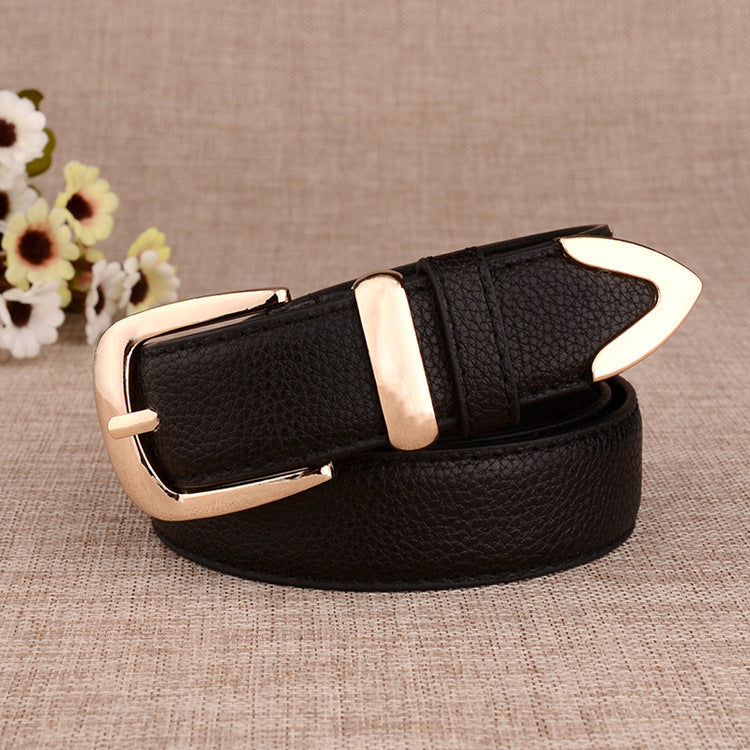 Women's Faux Leather Belt