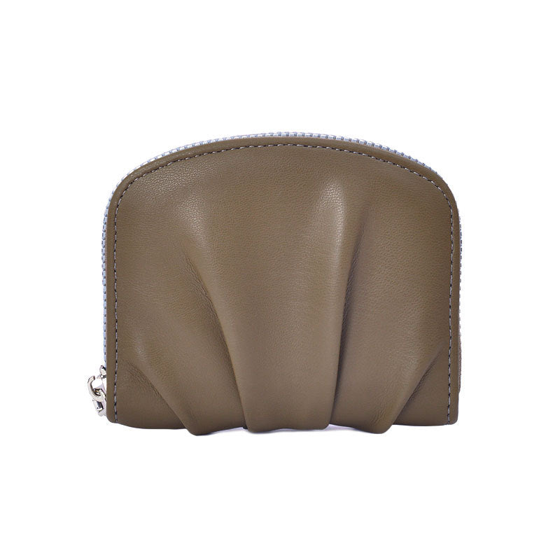 Women's Ruffle Compact Wallet