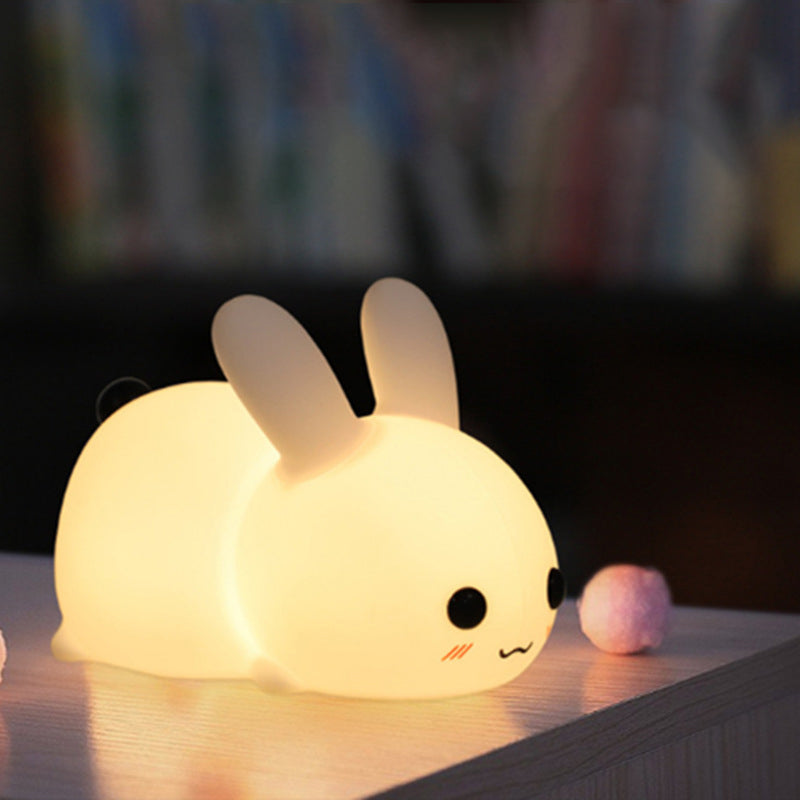 Squishy Bunny Silicone Night Light