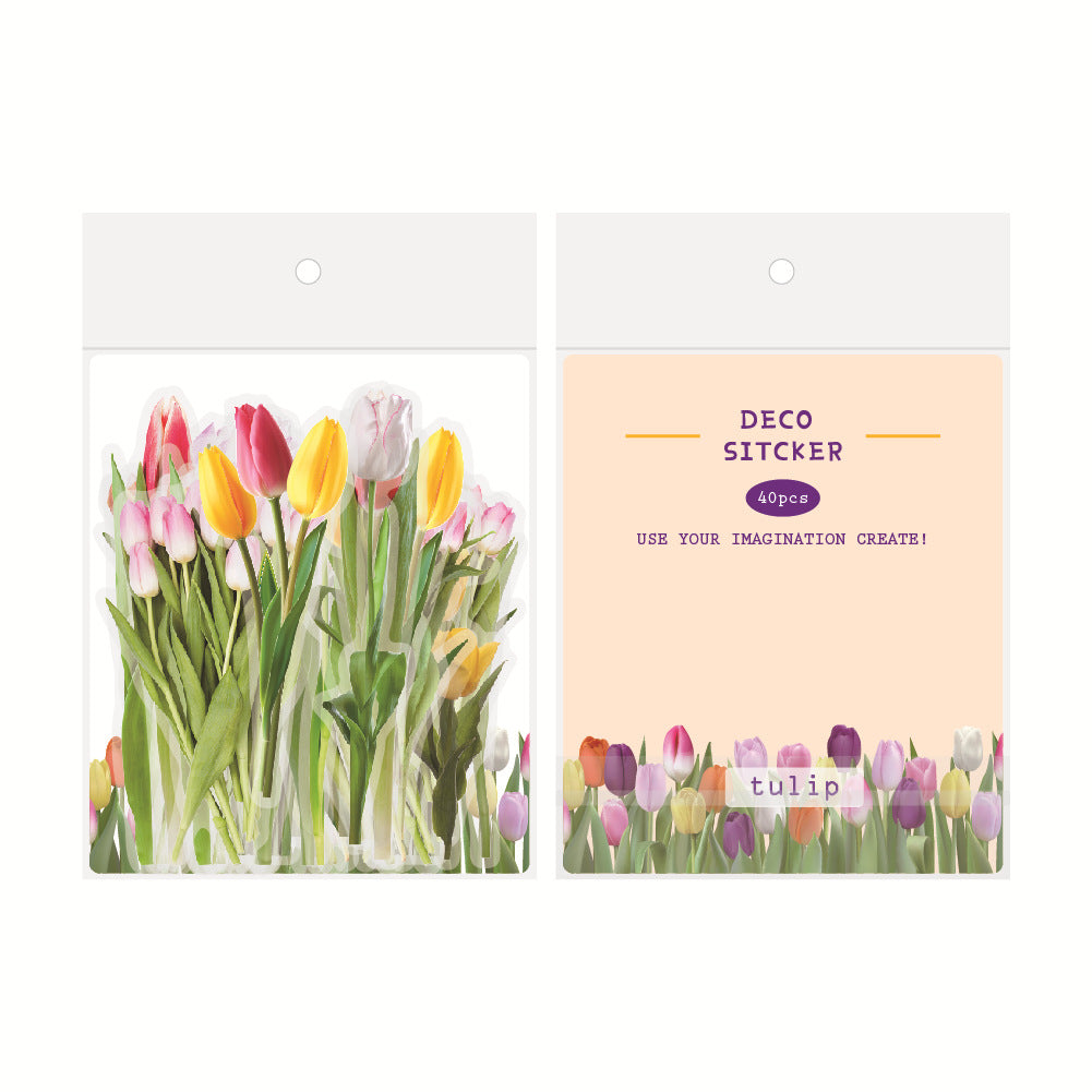 Vintage Mushroom & Flower Journal Stickers