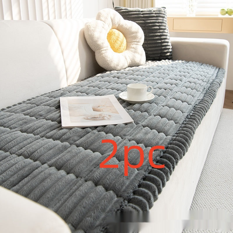 Corduroy Non-Slip Sofa Cushion Cover