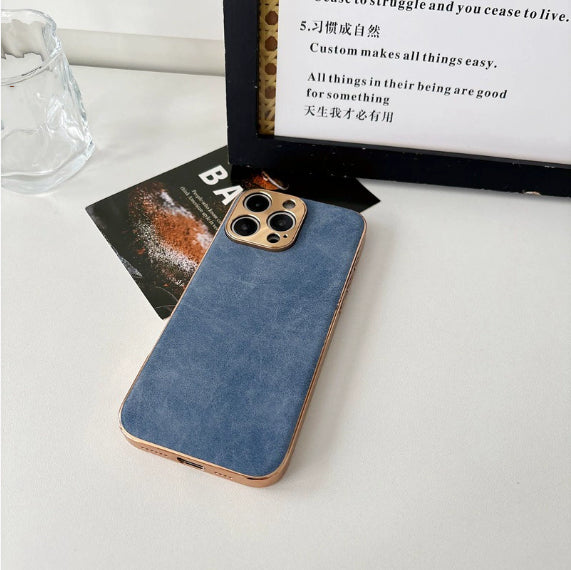 Lambskin Leather iPhone Case