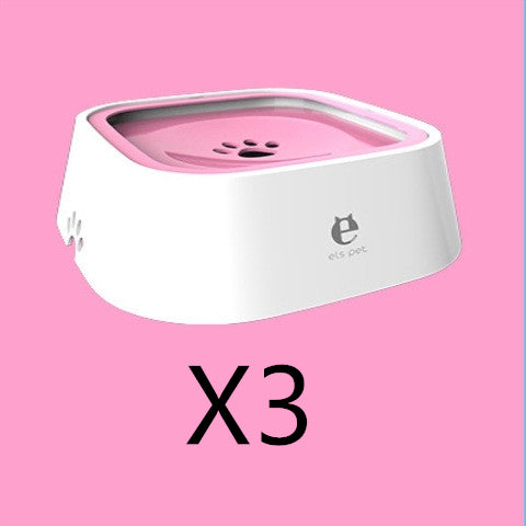 Anti-Splash Floating Pet Water Bowl (1.5 L)
