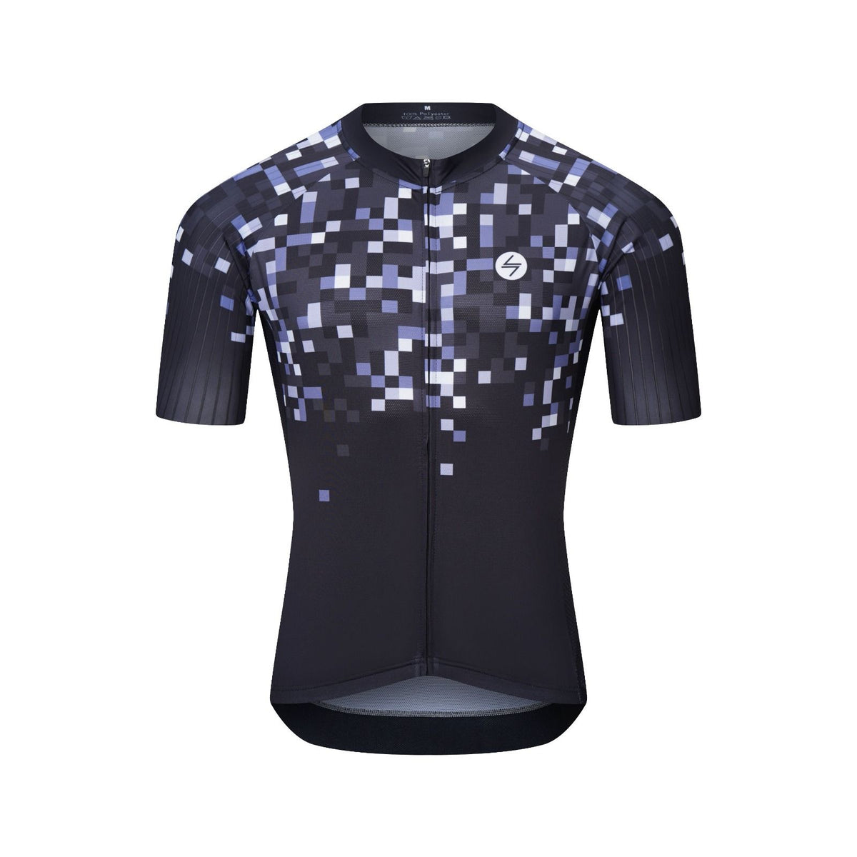 Printed Short-Sleeve Cycling Jersey
