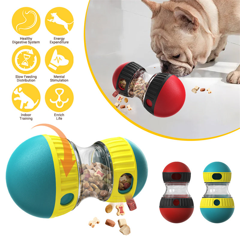 Treat-Dispensing Tumbler Dog Toy