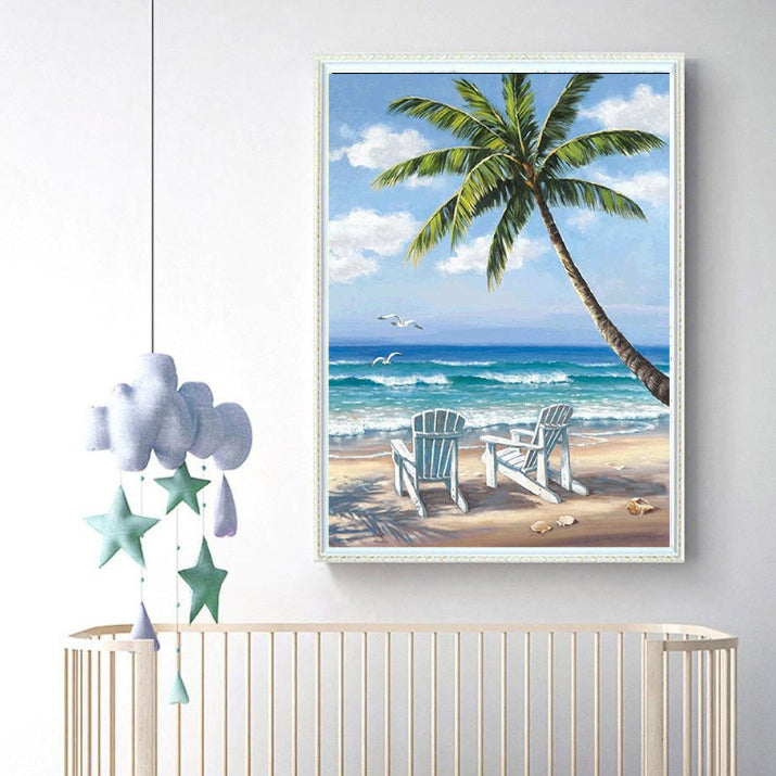 Beach Scene Diamond Painting Kit