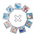 Diamond Painting Coaster Set (9 pcs)