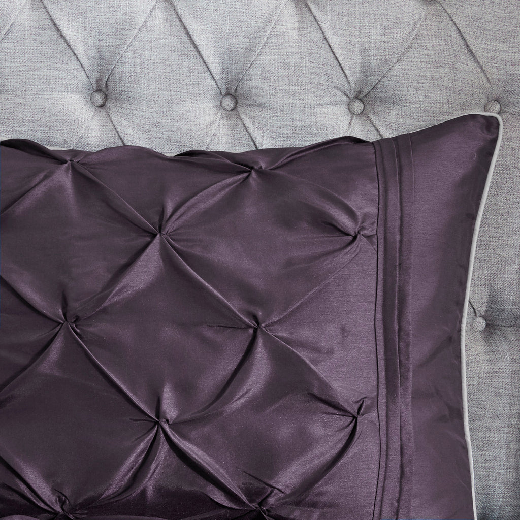 7-Piece Tufted Comforter Set (Cal King)
