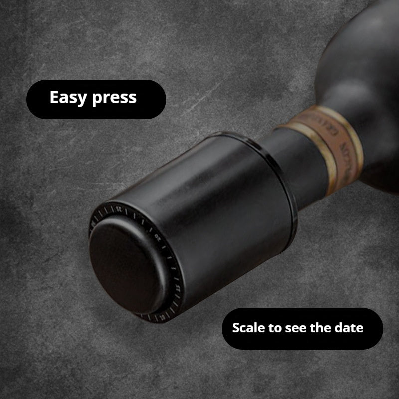 Vacuum Press Wine Stopper