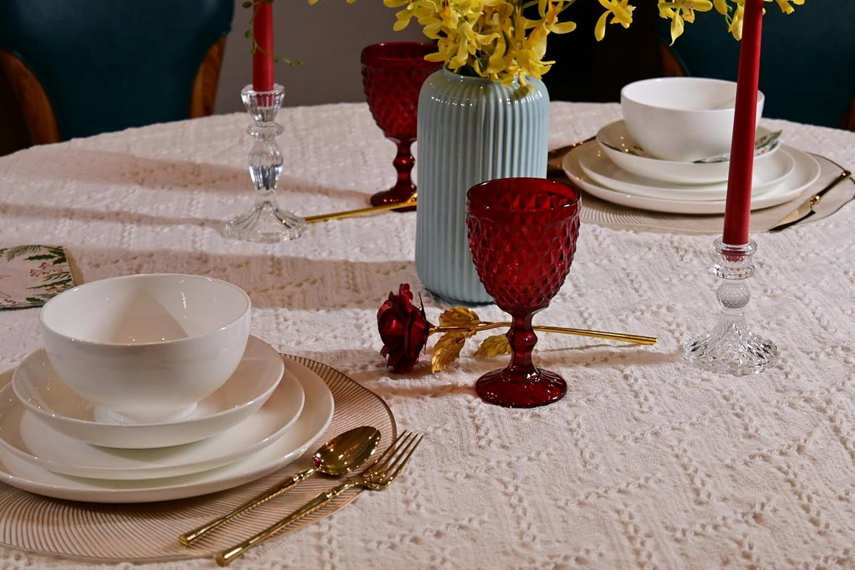 16-Piece Bone China Dinnerware Set (Service for 4)