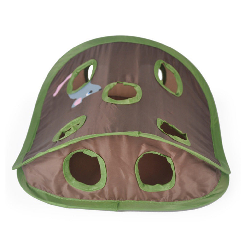 9-Hole Cat Hide & Seek Mat